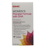 美国原装健安喜GNC孕妇复合多种维生素含DHA 钙 叶酸 铁 90粒