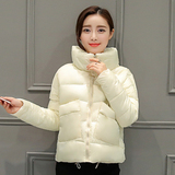 2016秋冬季新款棉衣女短款修身显瘦加厚学生羽绒棉外套韩版面包服