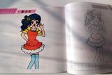 儿童画画书白雪公主涂色填色 宝宝绘画图画册芭比美少女学画画本