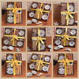 厂家直销创意餐具礼品日式礼盒套装十二件套螺纹碗碟陶瓷婚庆碗筷