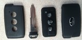 东南汽车V3菱悦智能卡遥控器壳体含小钥匙、硅胶按键
