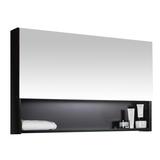 MTI墨替不锈钢镜柜 卫生间镜子现代简约浴室镜柜镜箱吊柜定制包邮