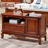 欧申纳斯 美式实木卧室电视柜 高电视桌房间储物柜欧式小电视机柜