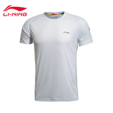 李宁夏季男装跑步系列透气速干短袖T恤舒适运动服AHSJ159