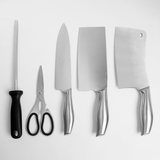 不锈钢厨房刀具套装砍骨刀切片刀菜刀厨师刀可拍套装或单支