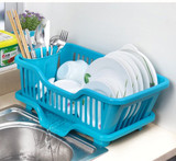 厨房置物架沥水架塑料滴水碗架碗盘收纳架碗碟架控水碗柜角架包邮