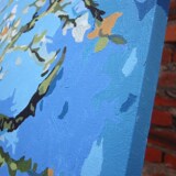 【】diy数字油画 客厅风景花卉大幅世界名画 梵高-杏花