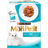 日本进口Monpetit 迷你海鲜点心盒猫粮/猫零食 木鱼花风味 240g
