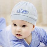 婴儿空顶帽夏季薄款无顶帽男女宝宝囟门帽0-3个月夏天新生儿帽子