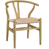北欧实木圈椅藤椅实木餐椅休闲椅北欧风情软包椅朴素实木椅子特价