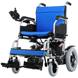 可孚电动轮椅逸享A5老人残疾人代步助行折叠轻便电动轮椅车代步车
