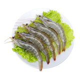 聚福鲜 进口海鲜 厄瓜多尔白虾1.8kg/盒40-50规格 进口南美白虾