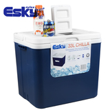 特惠ESKY 保温箱 33L升车载冰箱保鲜箱 户外冷藏箱 外卖箱钓鱼箱