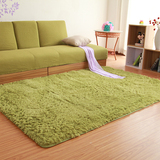 特价时尚纯色丝毛地毯客厅茶几地毯卧室床边满铺地毯拍照地毯定制