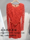 7960 J133 MSE869 韩国莫佐专柜特价正品代购经典时尚蕾丝连衣裙