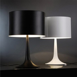 北欧简约创意个性现代美式意大利设计师的客厅卧室床头铝罩台灯具