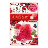 日本最新发售 嘉娜宝口香糖kracie(浆果玫瑰味)玫瑰糖香体糖果32g