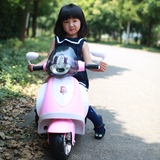 QQ熊儿童摩托车电动车大型可爱宝宝可坐三轮车遥控汽车安全童车