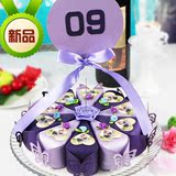 婚礼糖盒创意个性定制照片中国风糖果盒韩式蛋糕结婚喜糖盒子批发