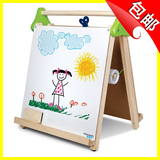 Discovery Kids美国儿童画板三合一功能画画板带卷纸粉笔板擦包邮
