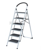 实用踏板梯 6步家用梯子 家用折叠铁梯 加厚钢管楼梯