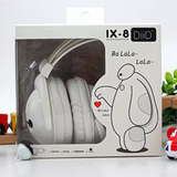 韩版大白耳机头戴式 音乐可爱卡通电脑MP3手机通用重低音耳麦女潮