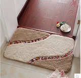 进门地垫门垫脚垫地毯现代中式大门口半圆防滑入户门玄关地垫门厅