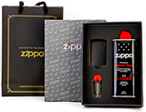 正品ZIPPO防风打火机专用送人礼盒 （133ML油+火石+礼盒+礼袋）