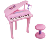 ae玩具钢琴儿童电子琴带麦克风可充电可弹奏34岁56岁女孩生
