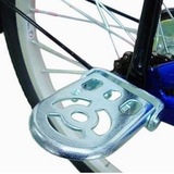 折叠 可放脚铁踏板包邮加厚自行车电动车 后座椅 脚踏板 后脚蹬