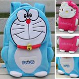 哆啦A梦 卡通学生书包 男女新款机器猫 hello kitty 双肩包 背包