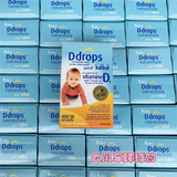 批发19.6整箱包邮 加拿大/加版Ddrops婴儿维生素d3滴剂 90滴