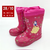 儿童雨鞋男童水鞋宝宝雨靴大童卡通防滑橡胶时尚韩国雨鞋