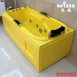 唐标浴缸亚克力恒温浴缸冲浪按摩浴缸独立欧式家用浴盆1.2-1.7米
