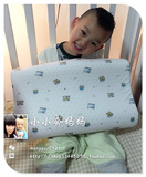 现货:泰国正品ubreathing儿童乳胶枕头100%纯天然乳胶高低枕头
