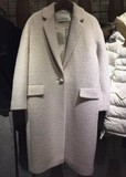 代购Five Plus正品2015女冬装长款收腰毛呢外套大衣2YM4342370