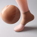 硅胶脚后跟保护套缓解足跟痛防裂套保湿SPA水疗足跟防裂水疗袜子