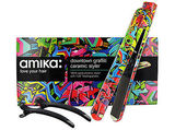 海外代购 电夹板家用发廊 阿米卡专柜正品Amika 涂鸦直发