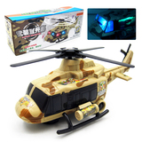 厂家直销地摊热销飞机模型玩具电动万向音乐直升机闪光战斗机批发