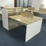 深圳办公家具直销四人位员工组合办公桌双人位钢木组合电脑桌