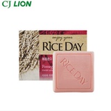 韩国原装进口希杰狮王米时代大米香皂柔系单块100g石榴香美白保湿