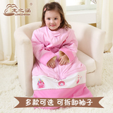龙之涵婴儿睡袋纯棉儿童防踢被秋冬季新生儿宝宝睡袋可拆袖加长