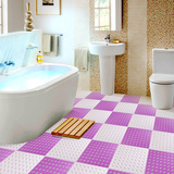 无味拼接地垫卫生间防滑垫可裁剪满铺淋浴房浴室隔水垫子厕所脚垫