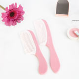 聚可爱 可爱美发梳糖果色创意造型塑料梳子日常家用女生必备梳子