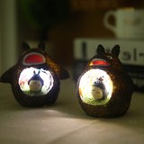 宫崎骏可爱森林龙猫摆件创意台灯小夜灯树脂工艺品饰品生日礼物女