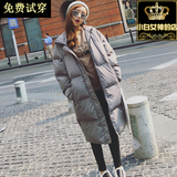 2015冬季新款韩版宽松大码中长款保暖棉衣棉服外套大衣女学生装潮