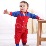 宝宝衣服男童女童运动休闲童装秋冬韩版婴儿服装长袖保暖儿童套装