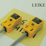 LEIKE雷克方形PL05-N三线制NPN常开电感式金属感应接近开关DC24V