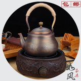 复古老铜壶纯铜手工加厚烧水壶煮茶壶养生电陶炉泡茶壶大铜壶特价