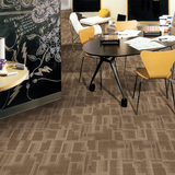 方块毯办公室会议室高品质尼龙PVC加厚底背超舒适方块地毯